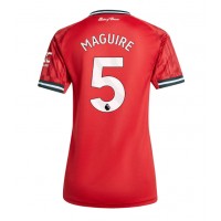 Manchester United Harry Maguire #5 Domáci Ženy futbalový dres 2025-26 Krátky Rukáv
